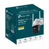 TP-Link VIGI C540-4G Turret IP kamera 4MP ar 4G LTE, pilnkrāsu nakts redzamību un PTZ