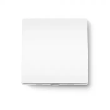 TP-Link Tapo viedais gaismas slēdzis 1-grupu 1-virziena, pogas, bezvadu, balts, 868 MHz, sienas, 86 mm, 41 mm