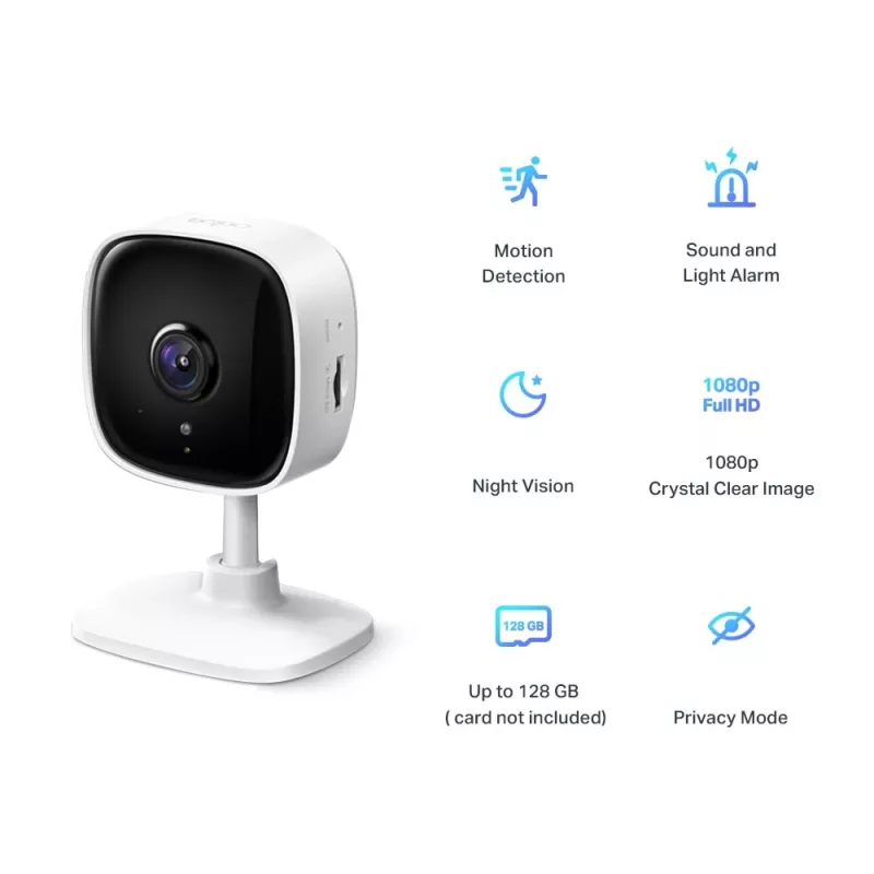 IP drošības kamera TP-Link Tapo Home Security Wi-Fi Camera 1920x1080
