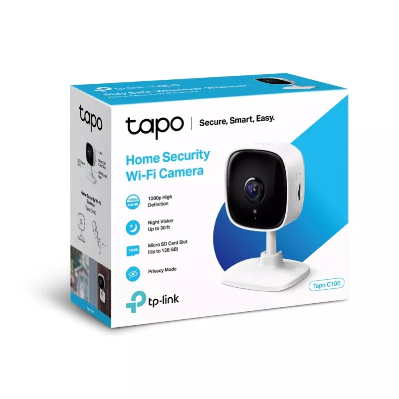 IP drošības kamera TP-Link Tapo Home Security Wi-Fi Camera 1920x1080