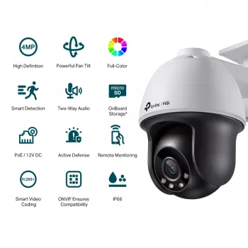 TP-Link VIGI 4MP āra pilnkrāsu PTZ tīkla kamera