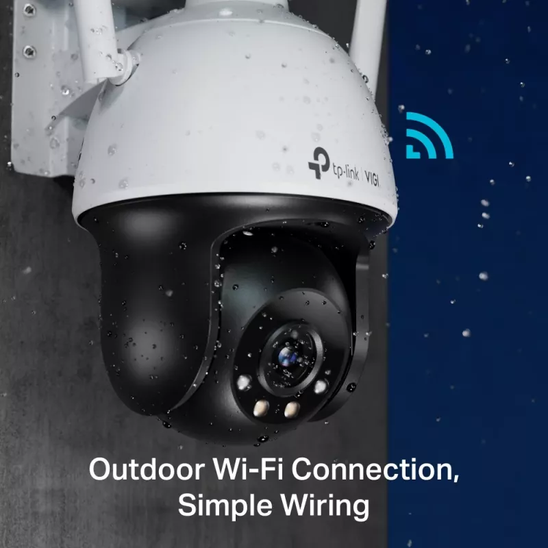 TP-Link VIGI 4MP āra pilnkrāsu Wi-Fi PT tīkla kamera