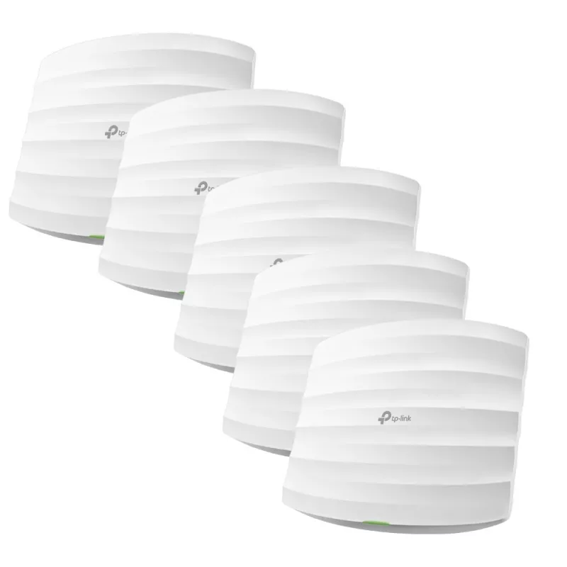 TP-Link Omada EAP245 (5 komplekts) bezvadu piekļuves punkts 1750 Mbit/s Balts Power over Ethernet (PoE)