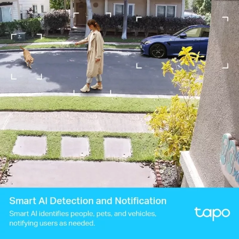 TP-Link Tapo viedā bezvadu drošības kameru sistēma, 2 kameru komplekts