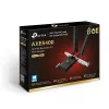 TP-Link Archer TXE72E AXE5400 Wi-Fi 6E Bluetooth 5.3 PCIe adapter, trīsjoslu, 2402 Mbit/s