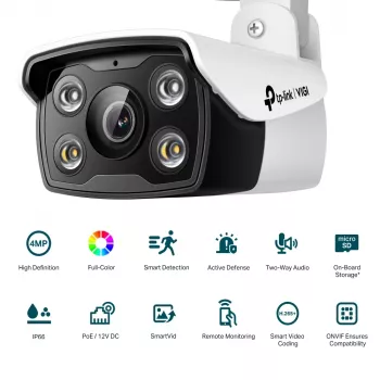TP-Link VIGI 4MP āra pilnkrāsu ložu tīkla kamera