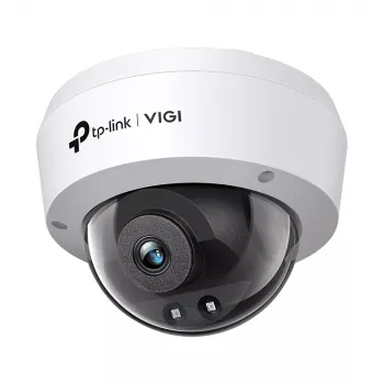 TP-Link VIGI C240I 4MP kupola tīkla kamera, iekštelpām un ārtelpām, vadu, melna/balta