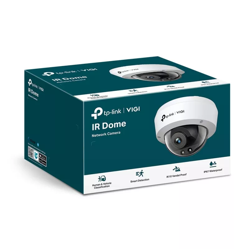 IP drošības kamera TP-Link VIGI 4MP IR kupola kamera (VIGI C240I(4MM))