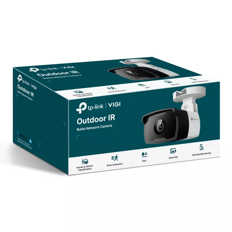 TP-Link VIGI C340I 4MM āra drošības kamera, Bullet IP, 2560 x 1440, griestu/sienas/staba montāža