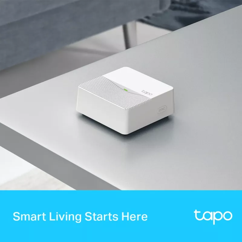 TP-Link Tapo Smart Hub, Balts, 0 - 40 °C, 10 - 90%, CE, FCC, RoHS, RCM, Vadu un bezvadu, 802.11b, 802.11g, Wi-Fi 4 (802.11n)