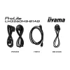 iiyama LH3260HS-B1AG Signālu displejs 80 cm (31.5 collas) LED Wi-Fi 500 cd/m² Full HD Melns ar iebūvētu procesoru Android 11 24/7