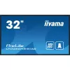 iiyama LH3260HS-B1AG Signālu displejs 80 cm (31.5 collas) LED Wi-Fi 500 cd/m² Full HD Melns ar iebūvētu procesoru Android 11 24/7