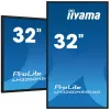 iiyama LH3260HS-B1AG Signālu displejs 80 cm (31.5 collas) LED Wi-Fi 500 cd/m² Full HD Melns ar iebūvētu procesoru Android 11 24/7