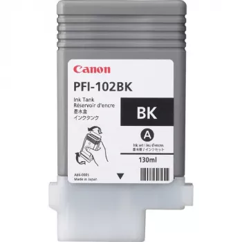 Canon PFI-102BK oriģinālā melnā tintes kasetne