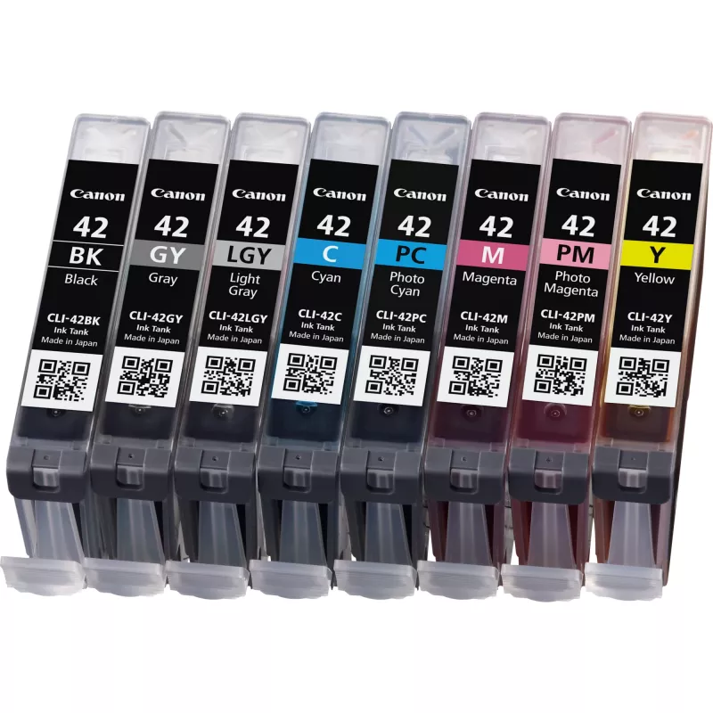 Kasetne Canon Ink 6384B010 CLI-42 Multipack BK C M Y PC PM GY