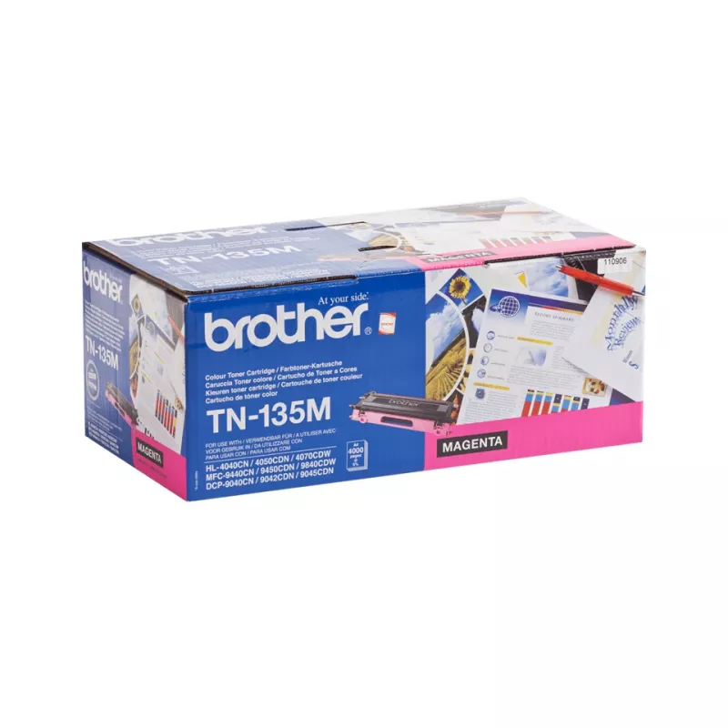 Brother TN-135M oriģinālā magenta tonera kasetne, 1 gab.