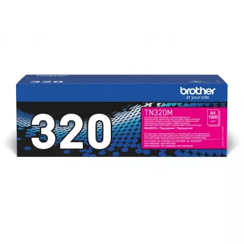 Brother TN-320M oriģinālā magenta toner kasetne, 1 gab.