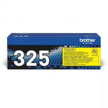Tonera kasetne Brother TN-325Y 2500 lpp Dzeltena