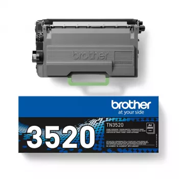 Tonera kasetne Brother TN-3520 3000 lappuses Melna