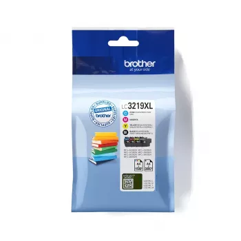 Brother LC3219XLVAL oriģinālā toneru kasetne 4 gab. Melna, Ciāna, Fuksīna, Dzeltena