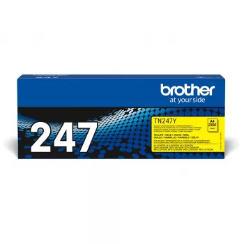 Brother TN-247Y oriģinālā dzeltenā tonera kasetne 1 gab.
