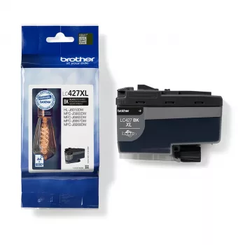 Brother LC-427XLBK oriģinālā melnā tintes kasetne, augstas ietilpības (XL), 1 gab.