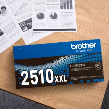 Tonera kasetne Brother TN-2510XL 3000 lpp Melna