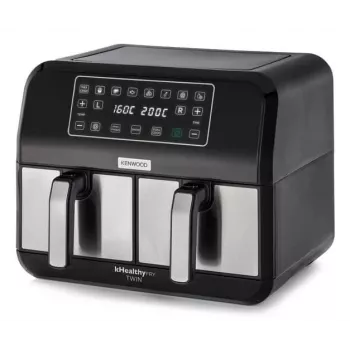 Kenwood HFM20.000MB fritieris Double 8 L Brīvstāvošs 1700 W Karstā gaisa fritieris Melns
