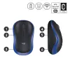 LOGITECH Bezvadu pele M185 Zila