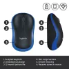 LOGITECH Bezvadu pele M185 Zila