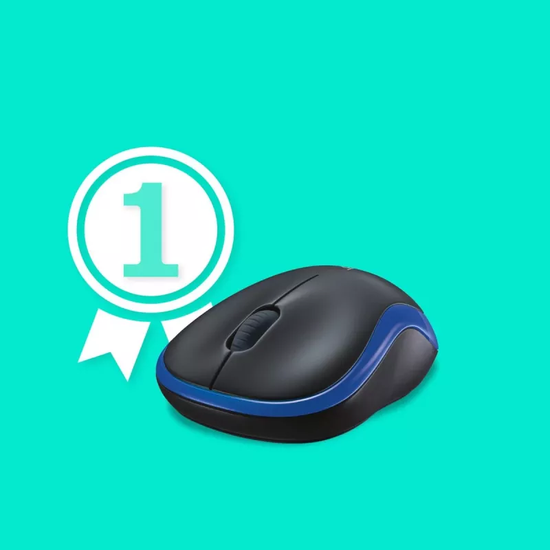 LOGITECH Bezvadu pele M185 Zila