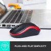 LOGITECH Bezvadu pele M185 Zila