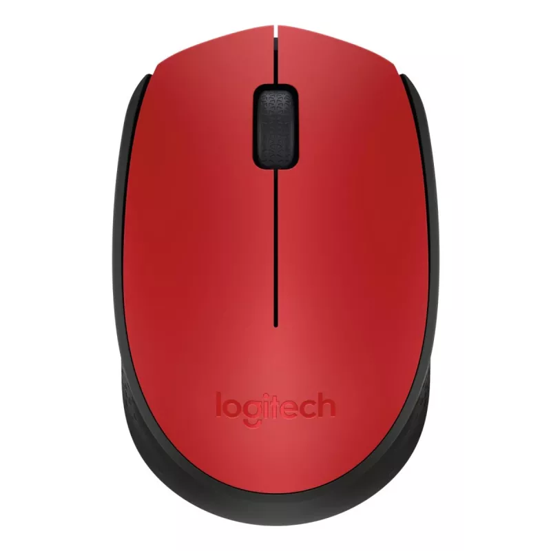 LOGITECH M171 Bezvadu pele Sarkana EMEA