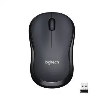 LOGITECH M220 SILENT Bezvadu pele Melna