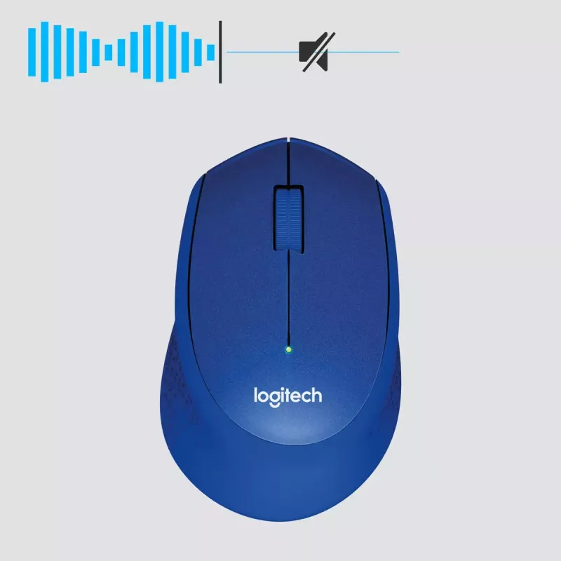 Pele Logitech M330 SILENT PLUS RF Bezvadu