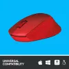 Logitech M330 Silent Plus sarkanā krāsā