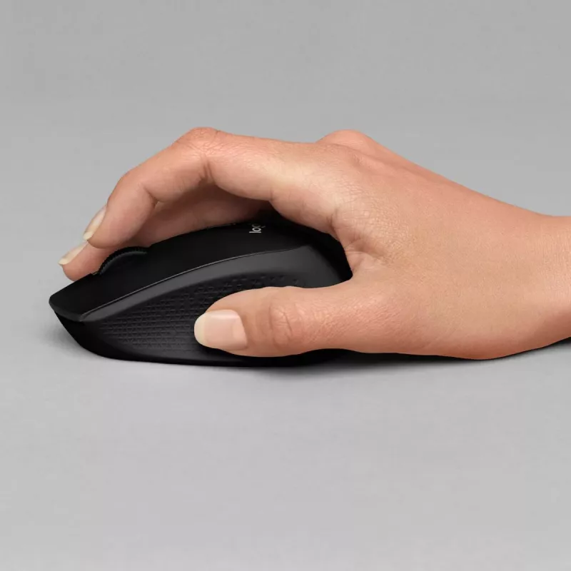 Logitech M330 Silent Plus sarkanā krāsā
