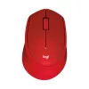 Logitech M330 Silent Plus sarkanā krāsā