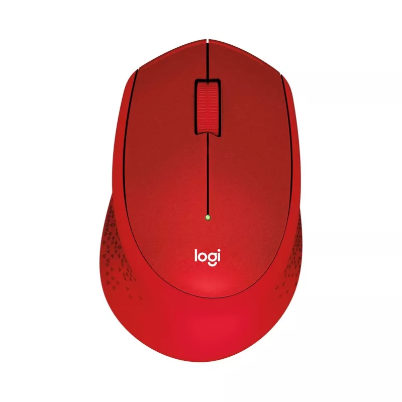 Logitech M330 Silent Plus sarkanā krāsā