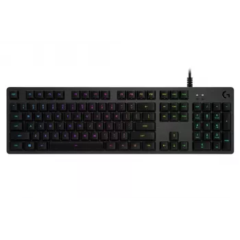 Logitech G512 Lightsync RGB mehāniskā spēļu tastatūra GX Brown Tactile - QWERTY US/Int'l