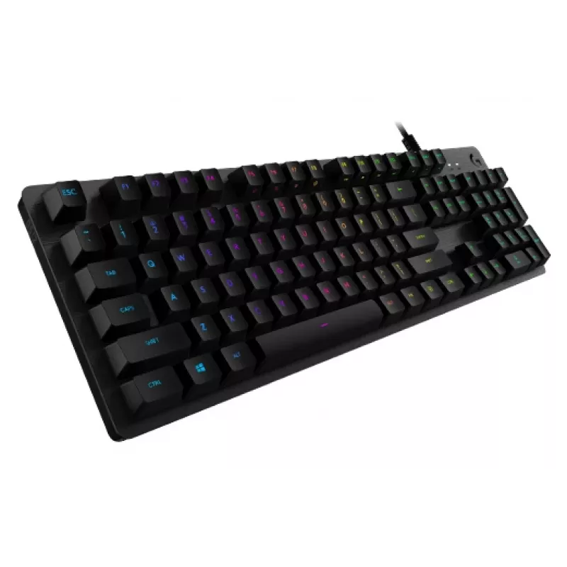 Logitech G512 Lightsync RGB mehāniskā spēļu tastatūra GX Brown Tactile - QWERTY US/Int'l