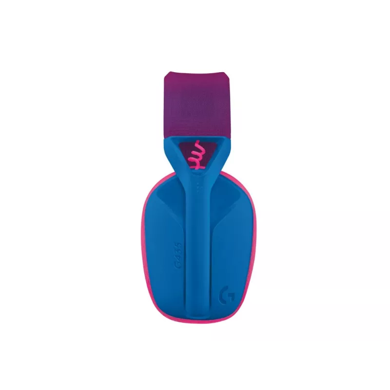 LOGITECH G435 Lightspeed bezvadu spēļu austiņas - Zila