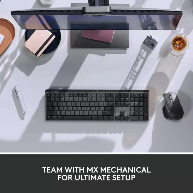LOGTECH MX Master 3S - Bezvadu pele - Grafīta krāsa