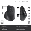 LOGTECH MX Master 3S - Bezvadu pele - Grafīta krāsa