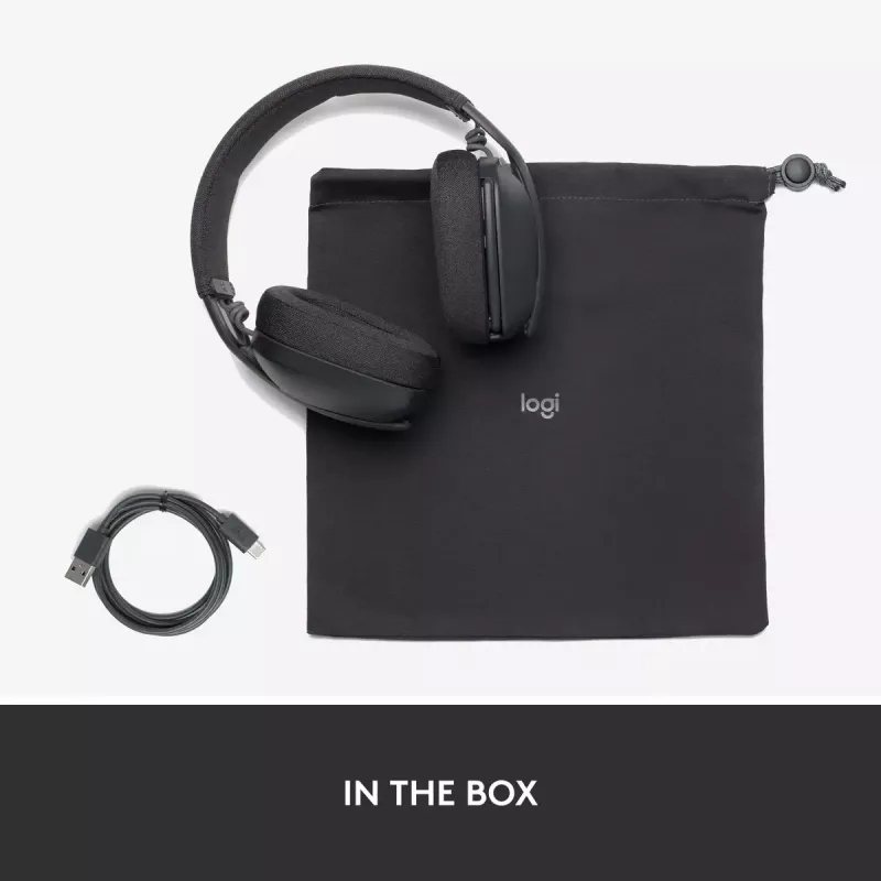 LOGITECH Zone Vibe 100 - Bezvadu Bluetooth austiņas - Grafīts