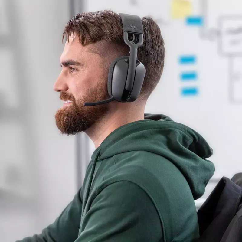 LOGITECH Zone Vibe 100 - Bezvadu Bluetooth austiņas - Grafīts
