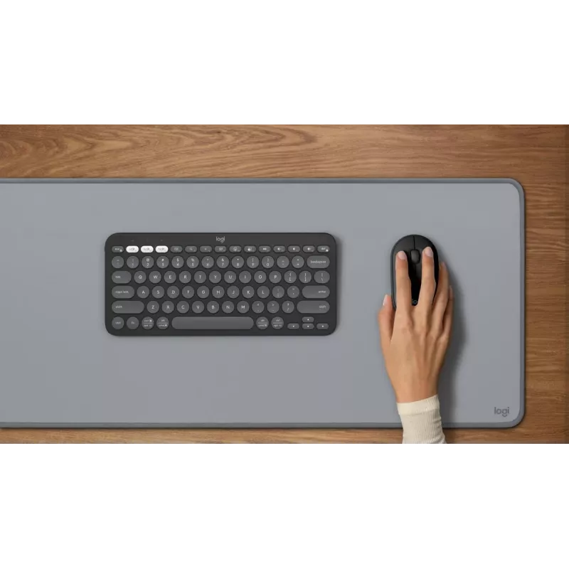 Pele Logitech M350S Melna USB Optiska Bezvadu