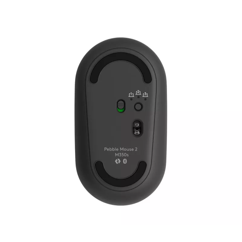 Pele Logitech M350S Melna USB Optiska Bezvadu