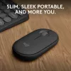 Pele Logitech M350S Melna USB Optiska Bezvadu
