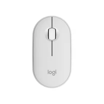 Pele Logitech M350S Balta USB optiska bezvadu